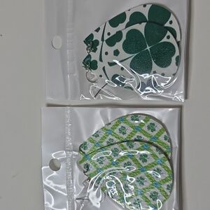 St. Patrick Double sided Earrings